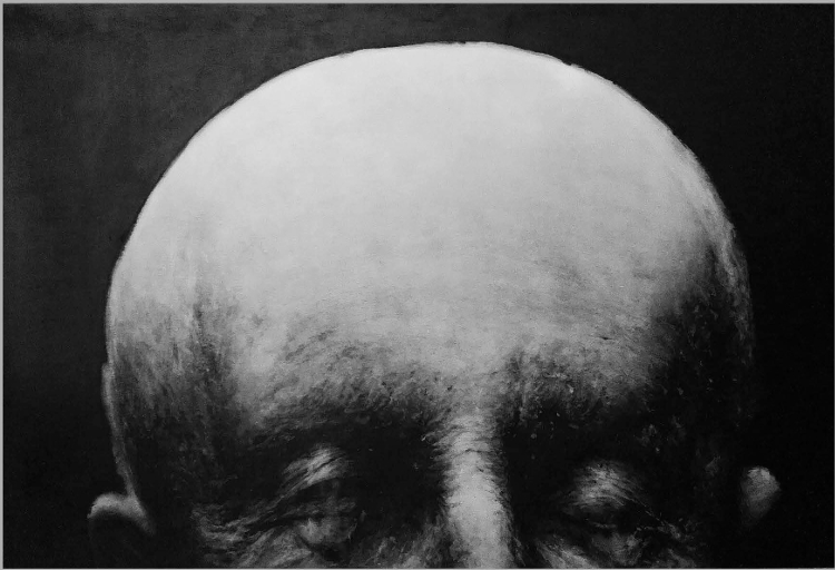 Sense títol, 2017, Acrílic sobre taula © Miguel Borrego